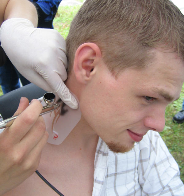 Fan Tattoo mieten bei Xtreme Events