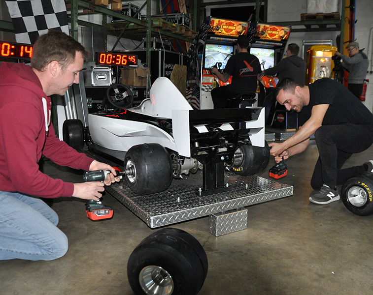 Boxenstopp Formel Fun mieten bei Xtreme Events