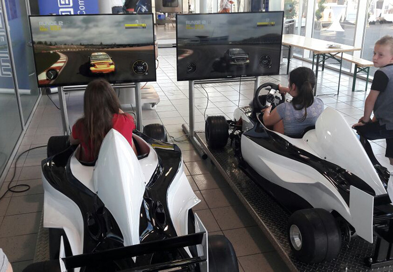 Formel Fun Simulator Doppel mieten bei Xtreme Events