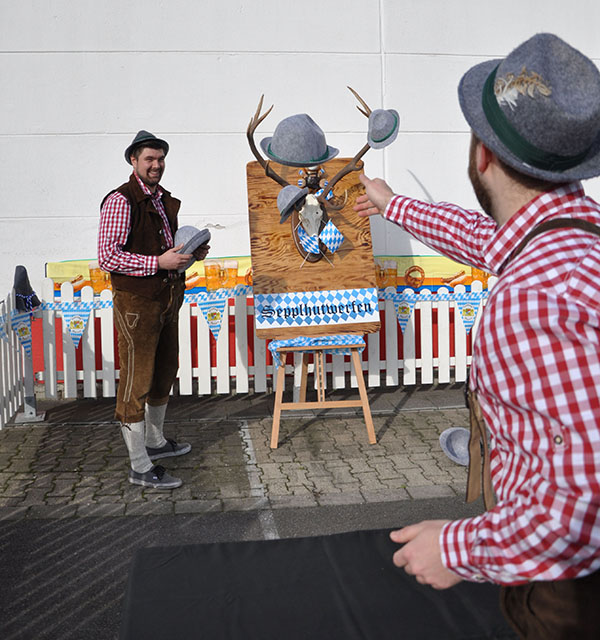 Sepplhutwerfen mieten bei Xtreme Events
