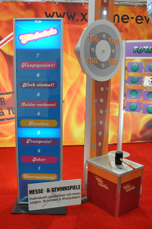 Glückssäule mieten bei Xtreme Events