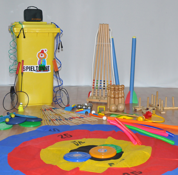 Spieltonne mieten bei Xtreme Events