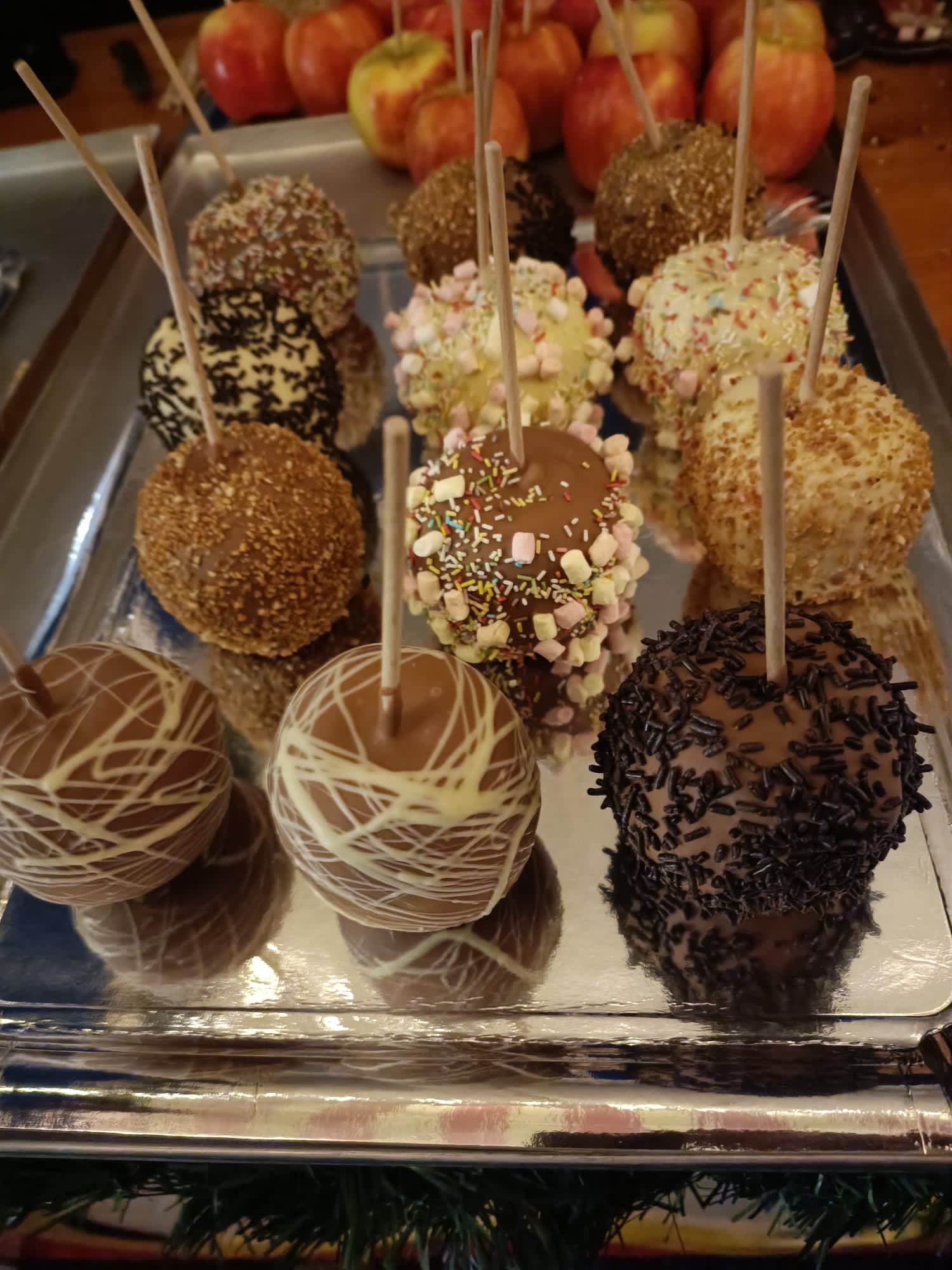 Paradiesäpfel Schoko mieten bei Xtreme Events