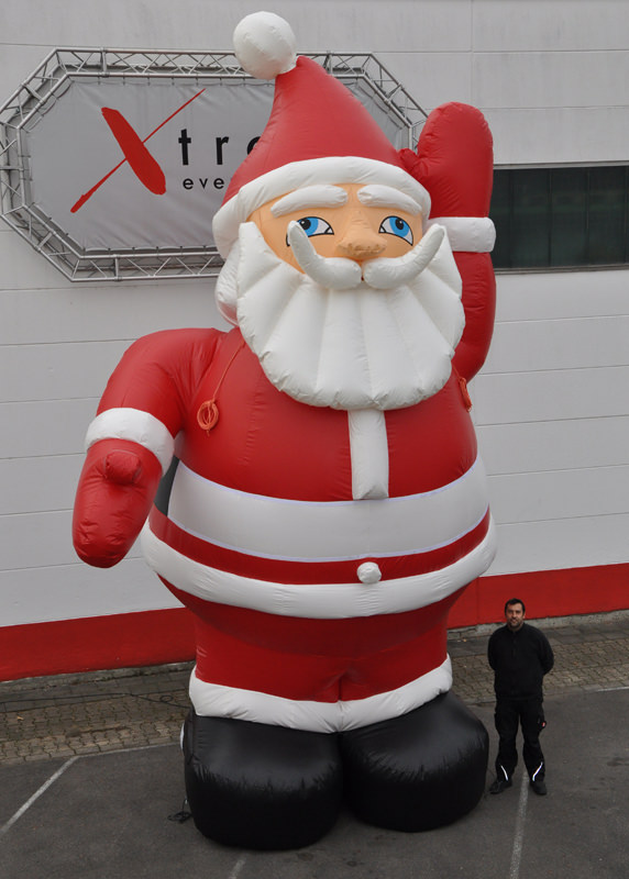 Air Display Santa Claus mieten bei Xtreme Events
