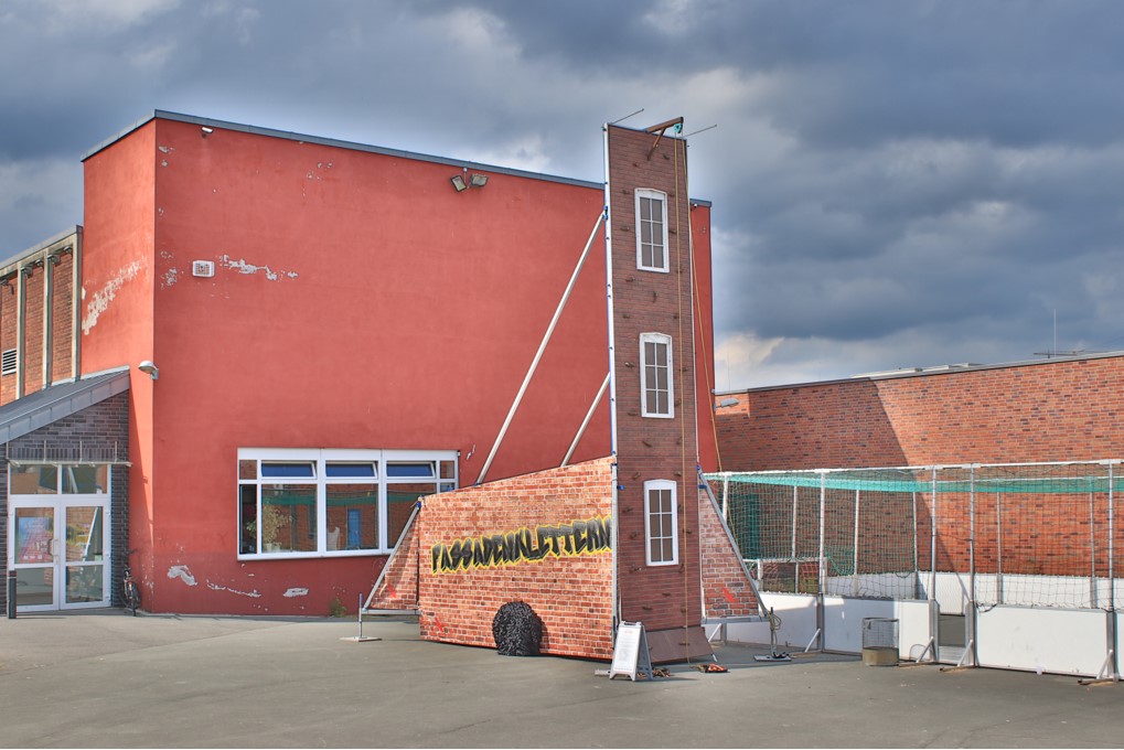 Fassadenklettern mieten bei Xtreme Events