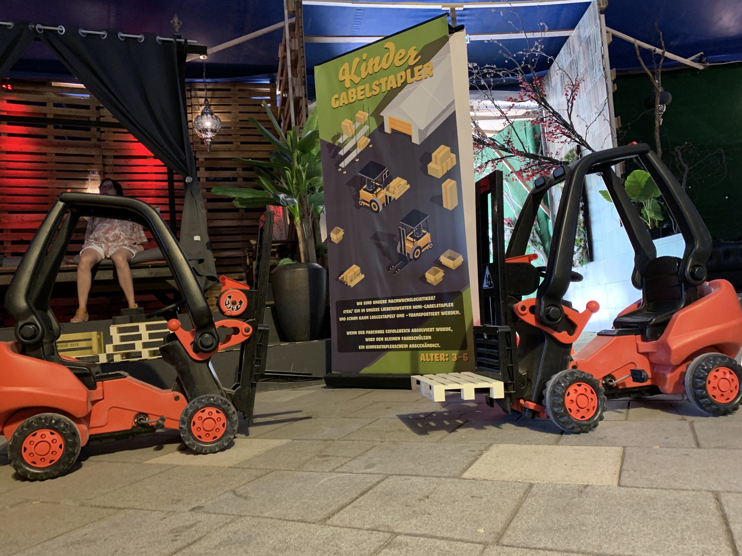 Kindergabelstapler mieten bei Xtreme Events