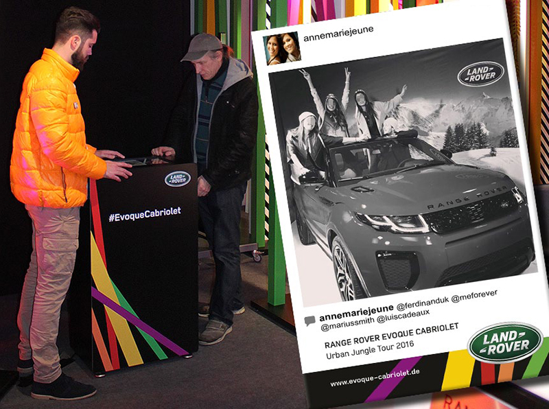 Social Media Printer mieten bei Xtreme Events