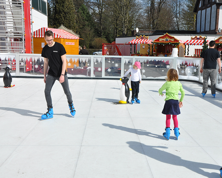 Eislaufbahn 140qm mieten bei Xtreme Events