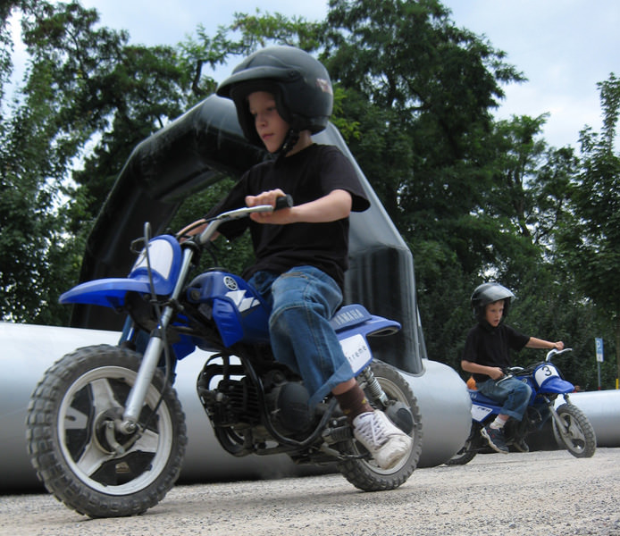 Mini Motorrad Bahn mieten bei Xtreme Events