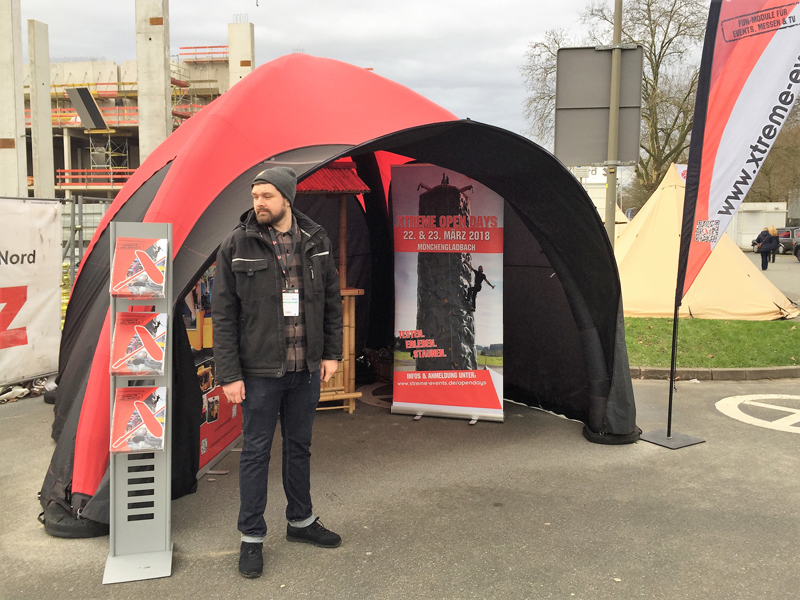 Air Tent mieten bei Xtreme Events