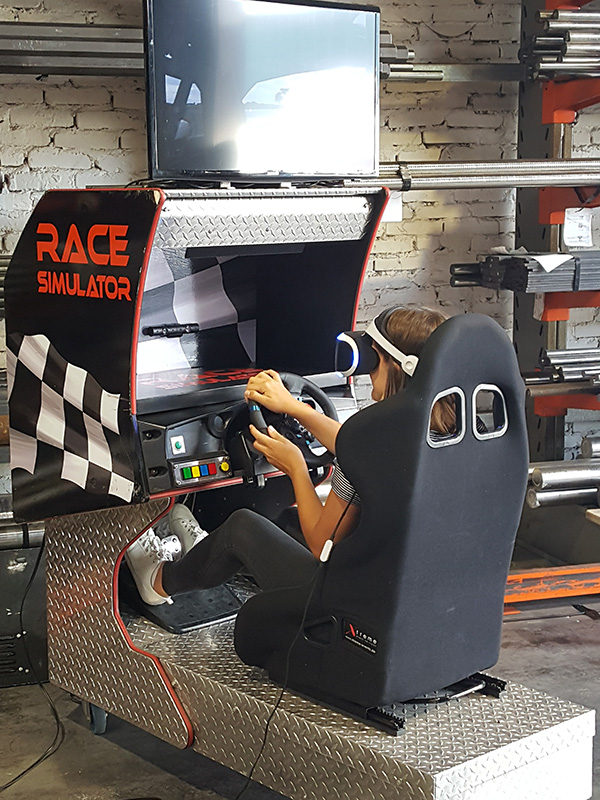 VR Race Simulator mieten bei Xtreme Events