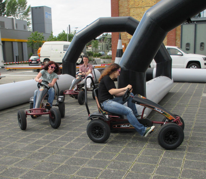 Tretkart Bahn mieten bei Xtreme Events