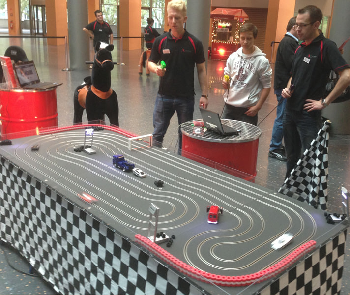 Slotcarbahn Mini mieten bei Xtreme Events