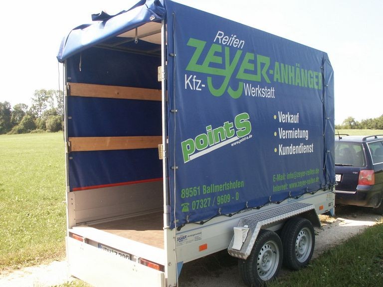 Barthau Tandem Tandemanhänger mit Plane mieten – 2.000 kg, ab 50 €/Tag