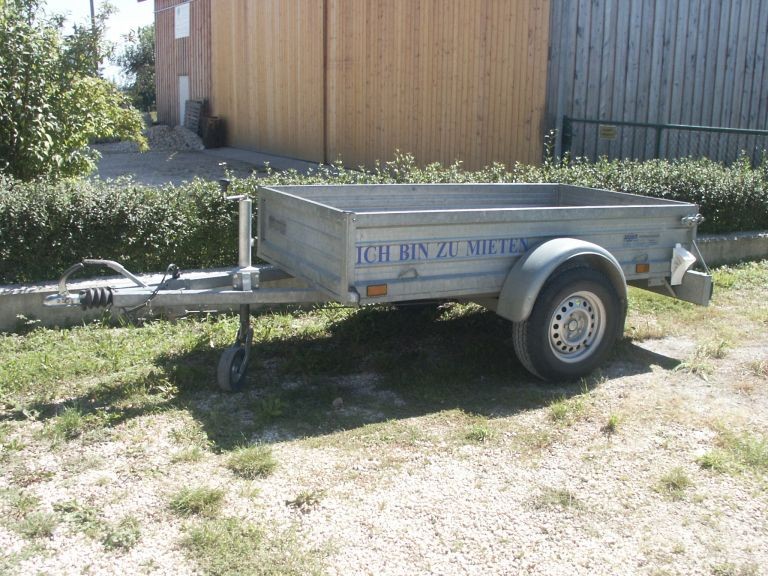 Steininger Einachser Anhänger mieten – 1.300 kg, ab 35 €/Tag – 2