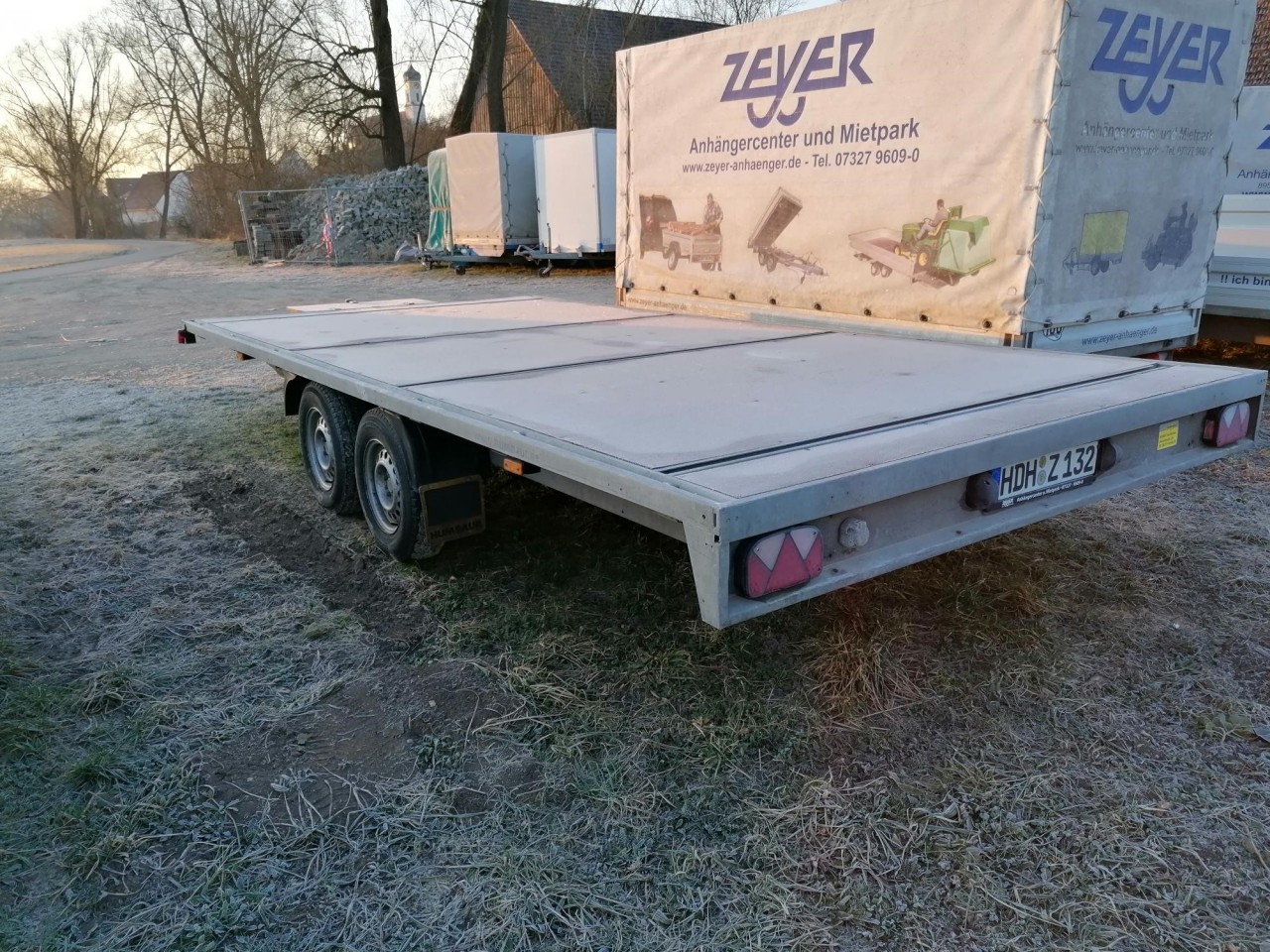 Humbaur Plattformanhänger Fahrzeug-/Maschinentransporter mieten – 3.500 kg, ab 80 €/Tag – 5