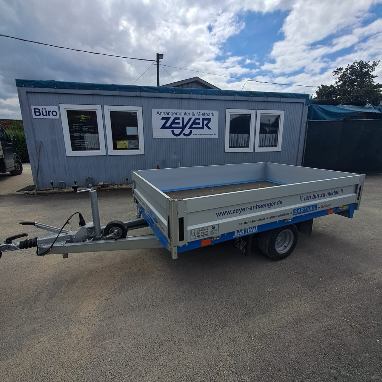 Barthau ET 1351 Hochlader mieten – 1.350 kg, ab 35 €/Tag
