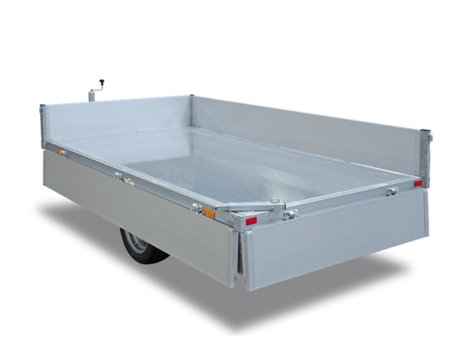Humbaur HUK 182715 Rückwärtskipper mit Blechaufsatz mieten – 1.800 kg, ab 50 €/Tag – 3