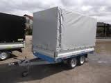 Barthau TP 2702 Plattformanhänger mit Plane mieten – 2.700 kg, ab 55 €/Tag – 2