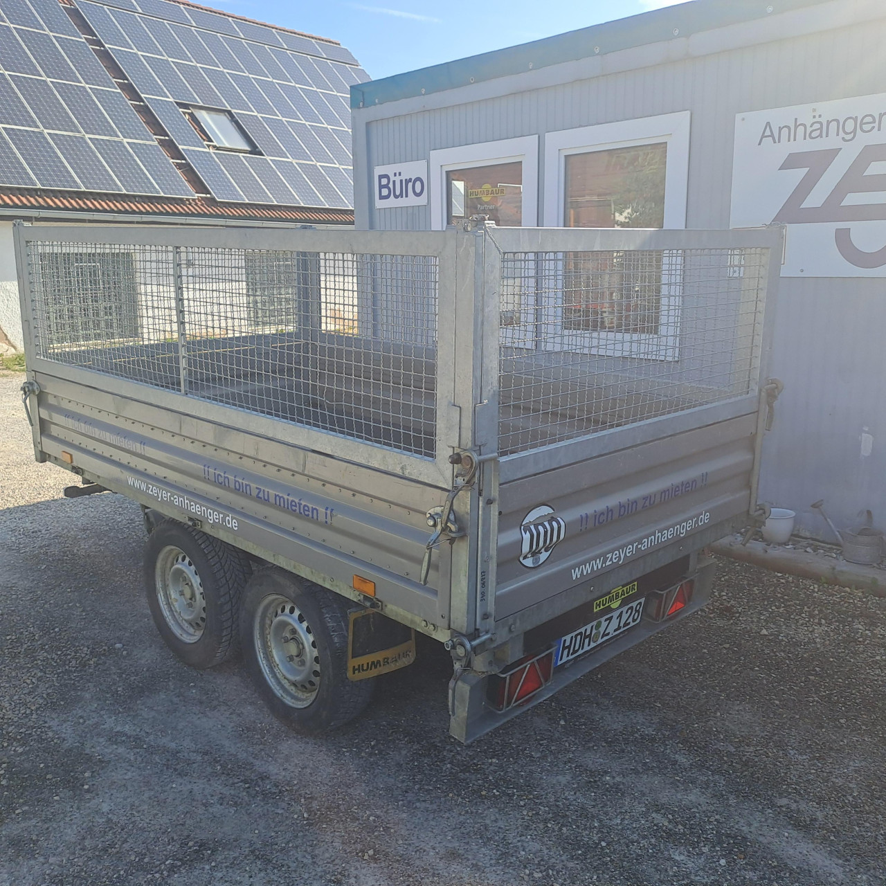 Humbaur HTK Garant 2600-3S Dreiseitenkipper mieten – 2.600 kg, ab 70 €/Tag – 3
