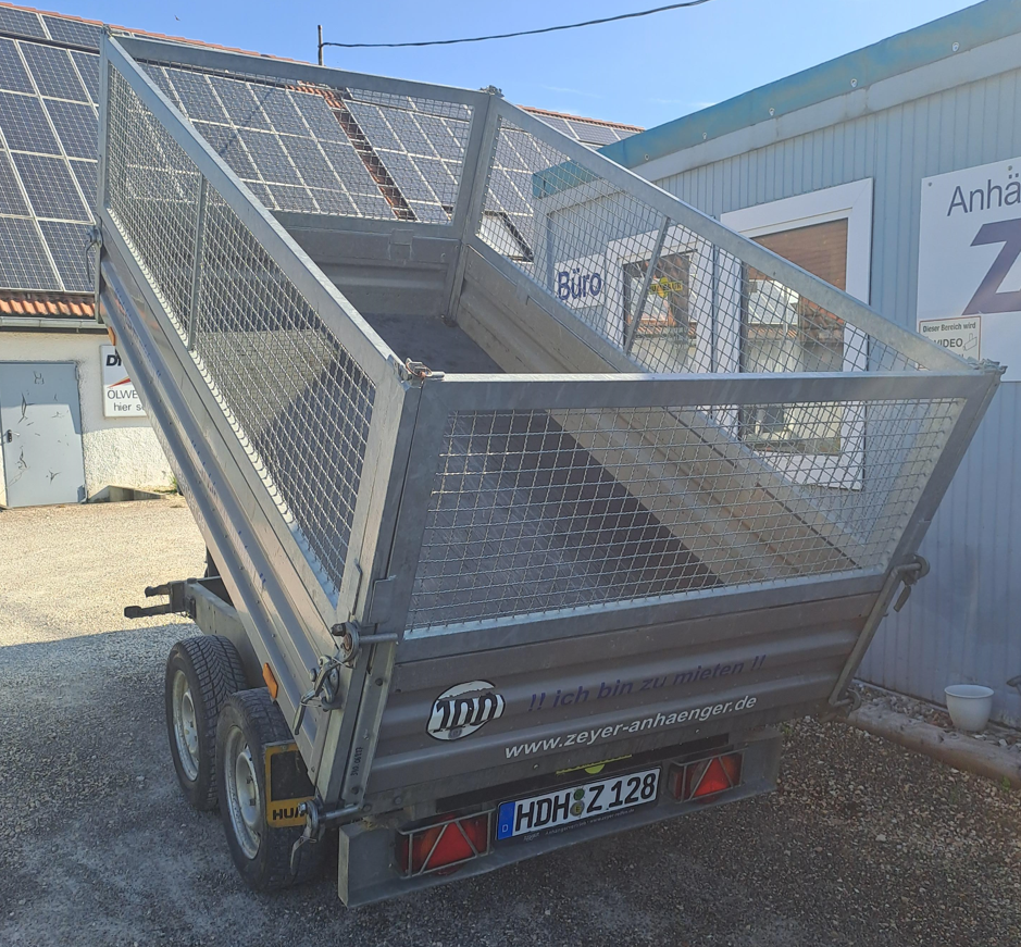 Humbaur HTK Garant 2600-3S Dreiseitenkipper mieten – 2.600 kg, ab 70 €/Tag – 4