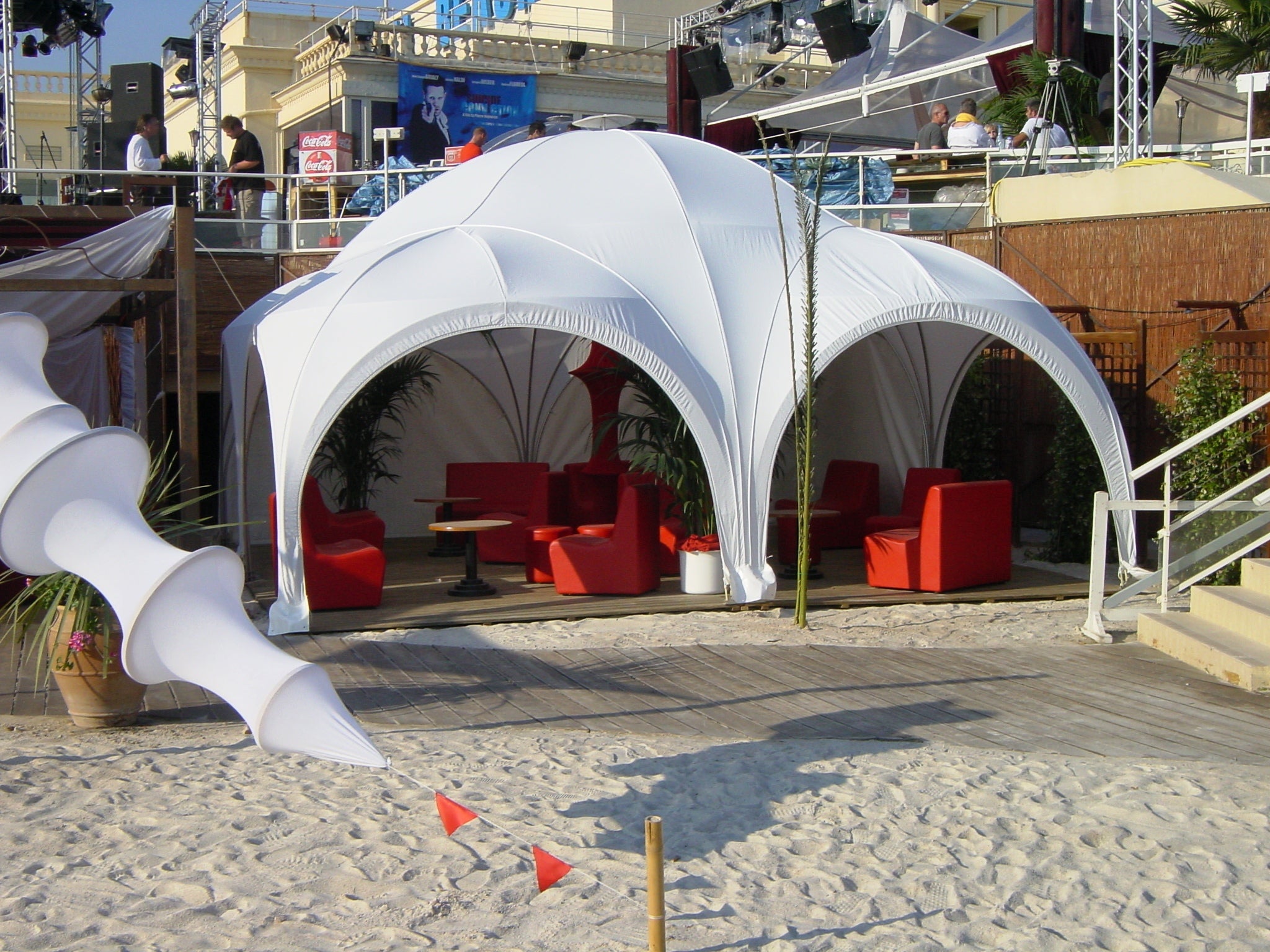 Festzelt, Partyzelt, Promotionszelt, Pagode, Pagodenzelt, Rundzelt, Iglu, Kuppelzelt – 2