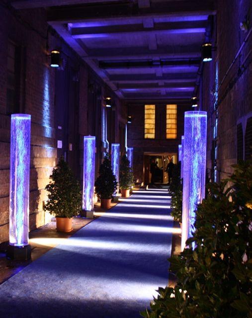 XXL LED-Wassersäule, 10er Paket, 30cmX2m Sprudelsäule, Wassersäulen, B mieten in Krefeld