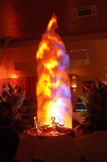 Airflame Flammensimulation 2m Flammeneffekt Luftflamme Hochzeit Deko F mieten in Krefeld – 2