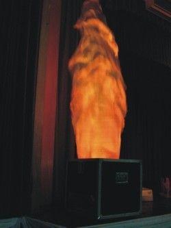 Airflame Flammensimulation 2m Flammeneffekt Luftflamme Hochzeit Deko F mieten in Krefeld – 3