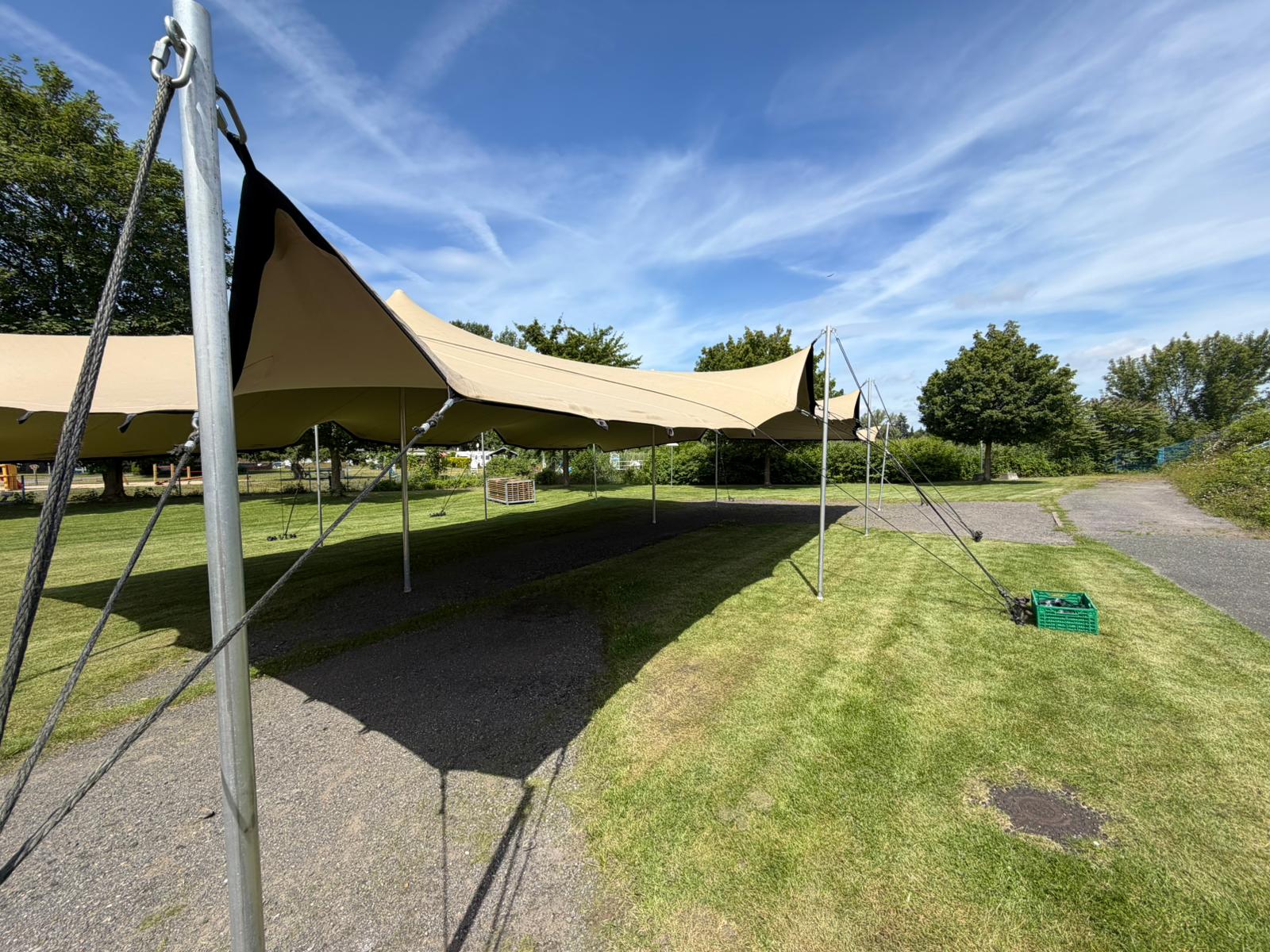 Flexzelt 10 × 15m – 2