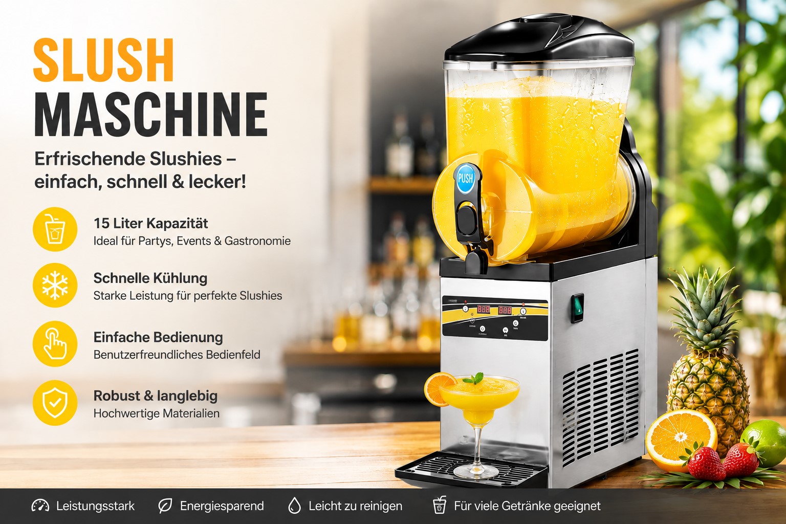 15–45 Liter Slush Maschine mieten Verleih Vermietung in Dresden – 2