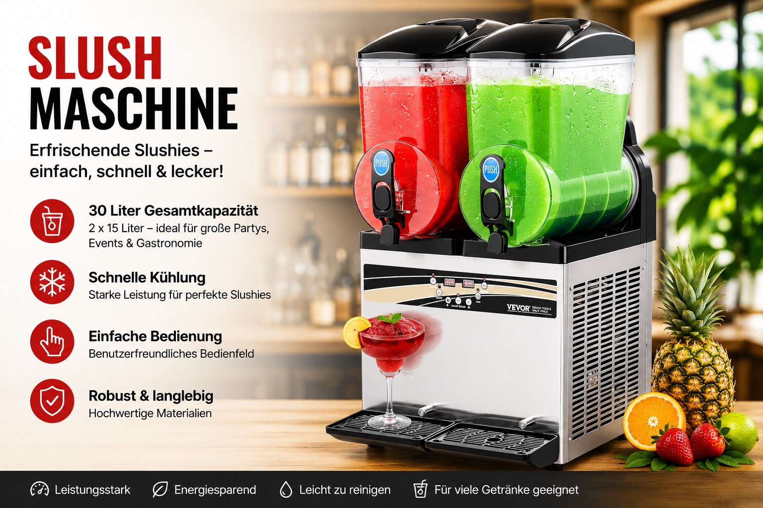 15–45 Liter Slush Maschine mieten Verleih Vermietung in Dresden – 3