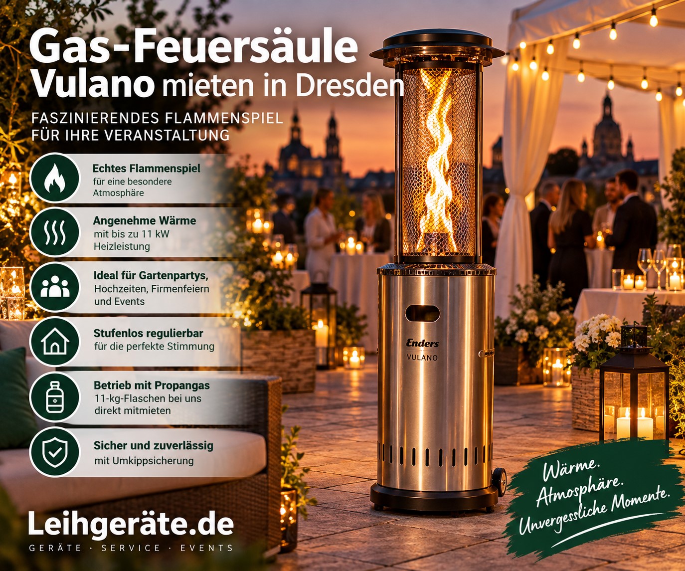 ab 25 € HEIZPILZ MIETEN IN DRESDEN – VERMIETUNG & VERLEIH – 3