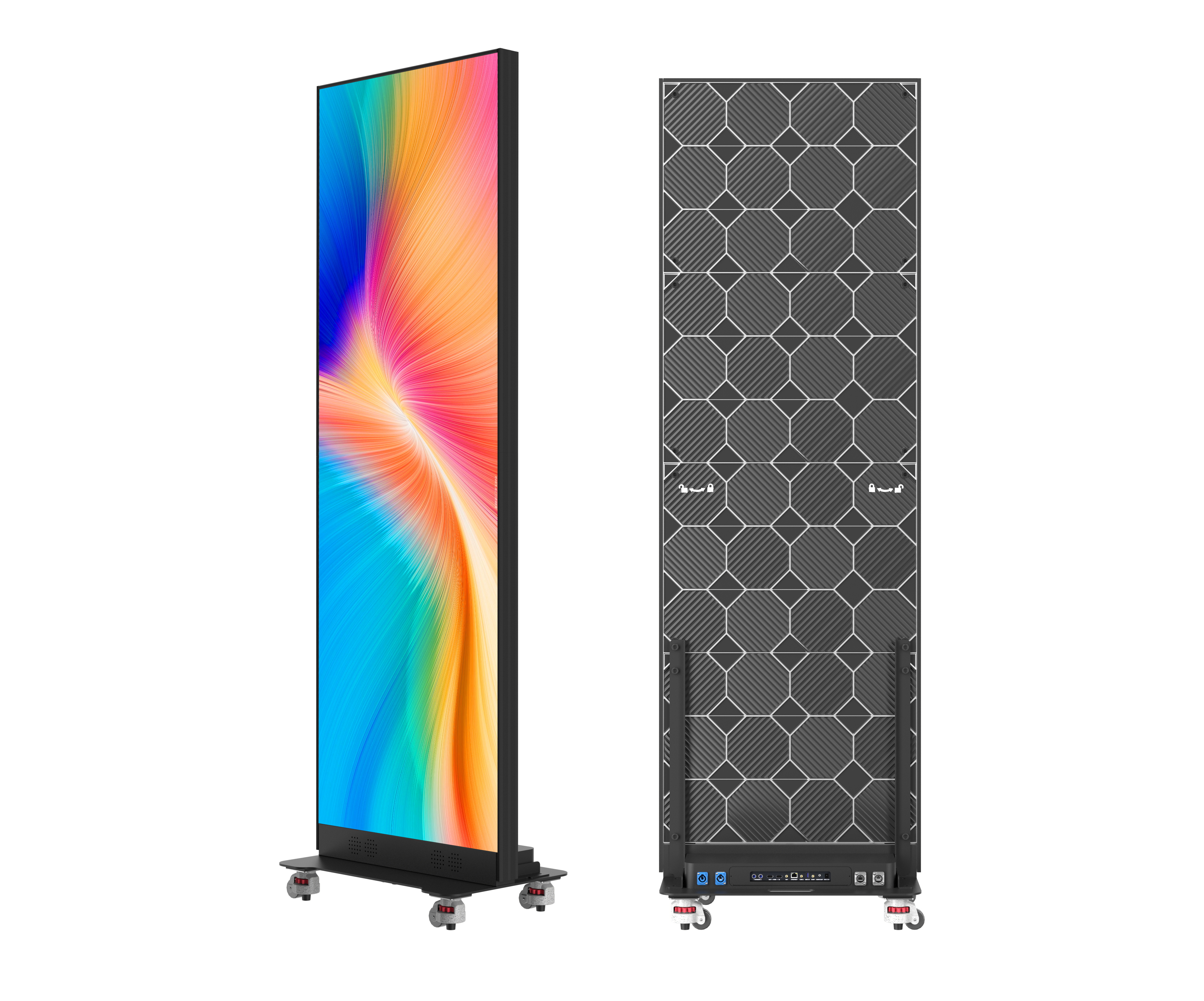 LED Poster / LED Stele 1,92 × 0,64 m – COB 1,53 mm – Digital Signage – Thumbnail 6