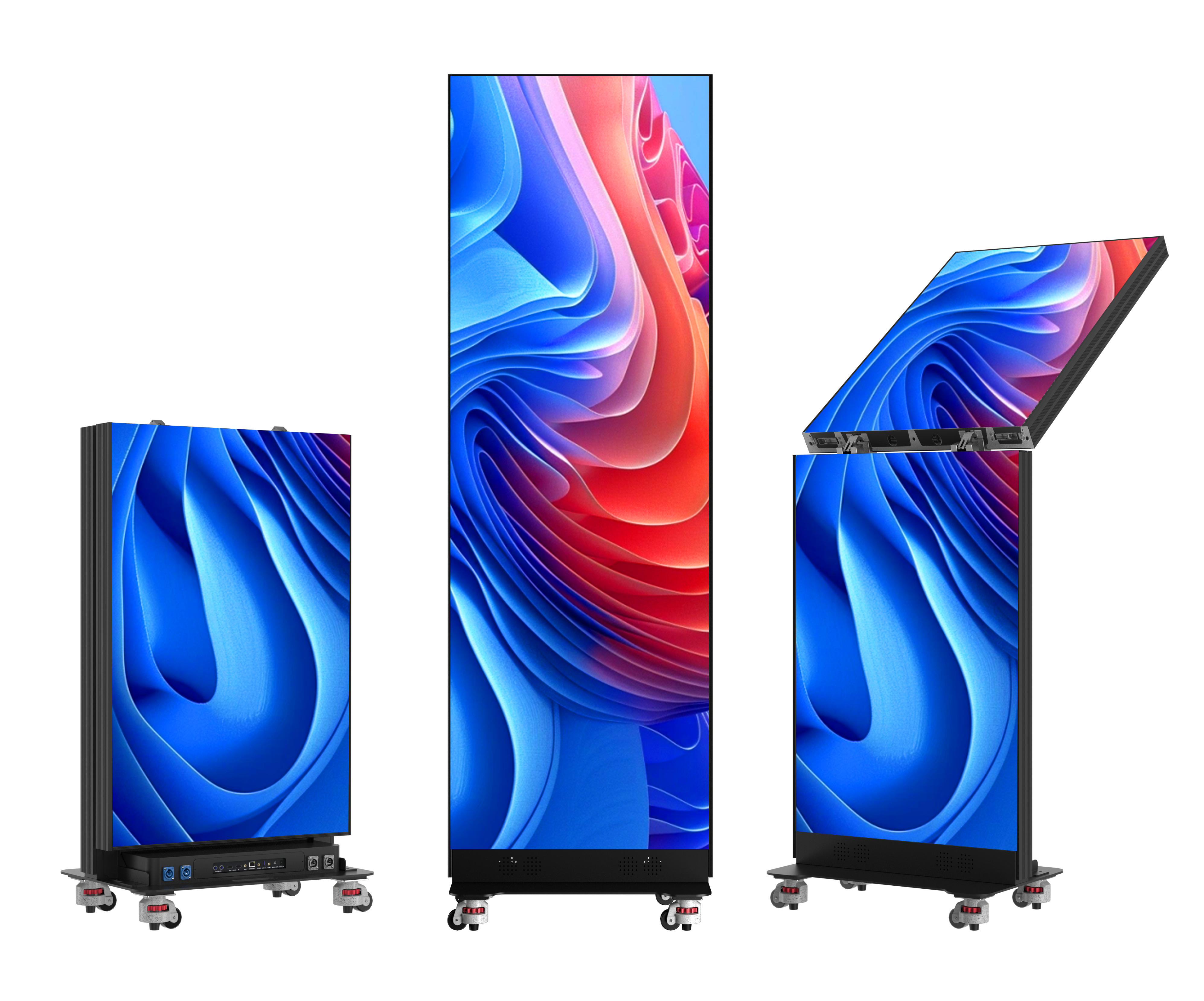 LED Poster / LED Stele 1,92 × 0,64 m – COB 1,53 mm – Digital Signage – 5