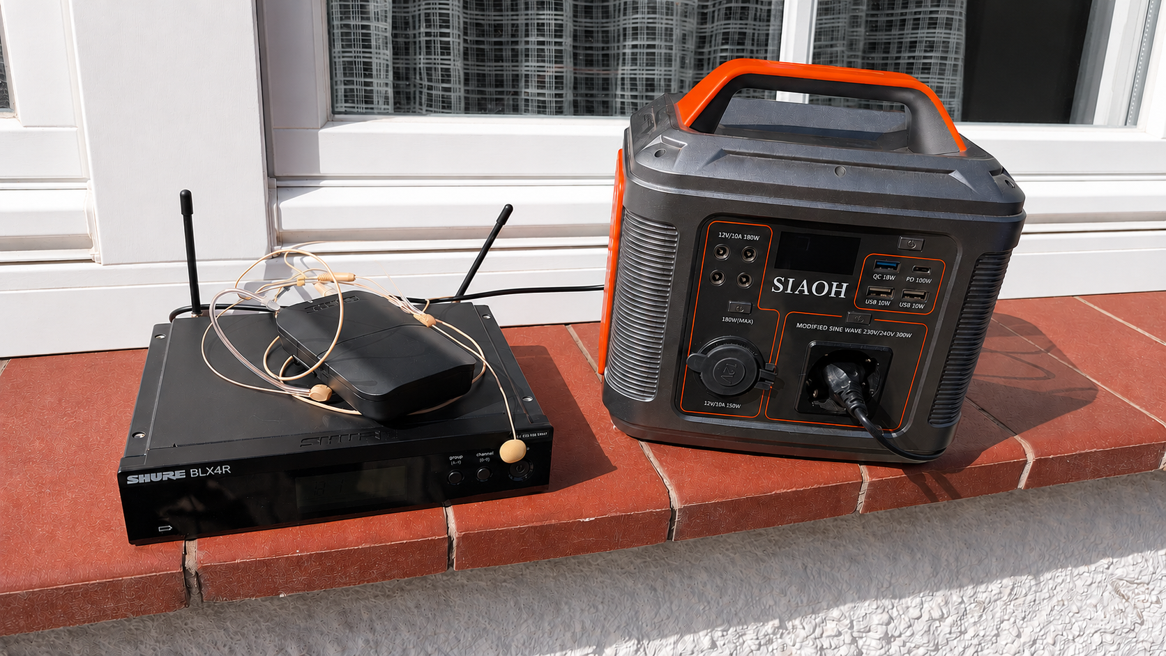 Outdoor Akku Box & Headset - Netzunabhängig – 3