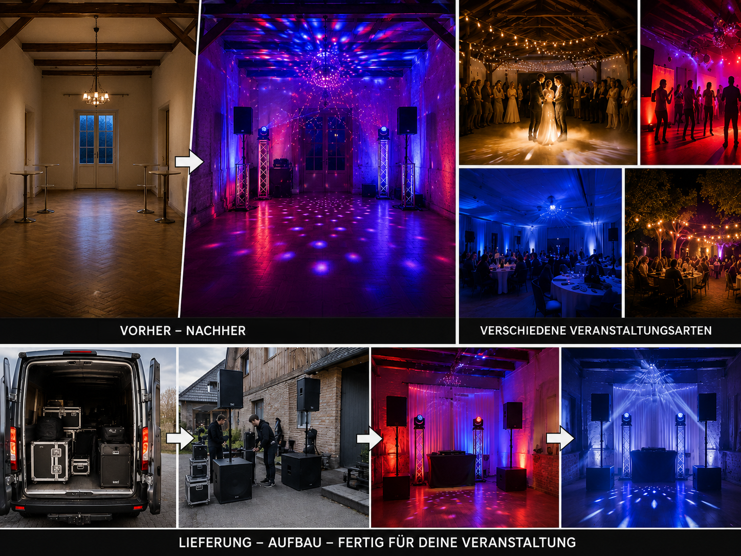 Party Set - Licht & Ton - Disco Musikanlage – 4
