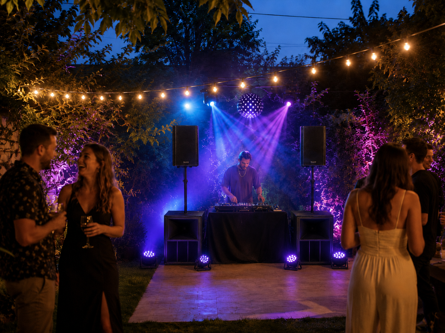 Party Set - Licht & Ton - Disco Musikanlage – 2