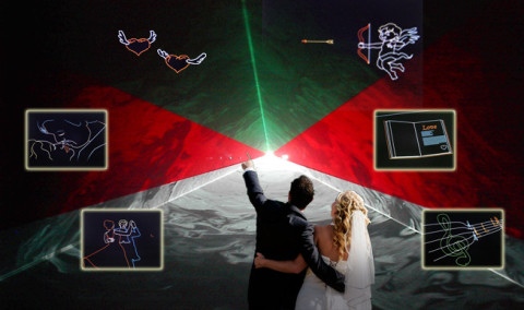 Lasershow mieten – musiksynchron & individuell für Hochzeit, Firmen-Event, Jubiläum & Stadtfest – 5