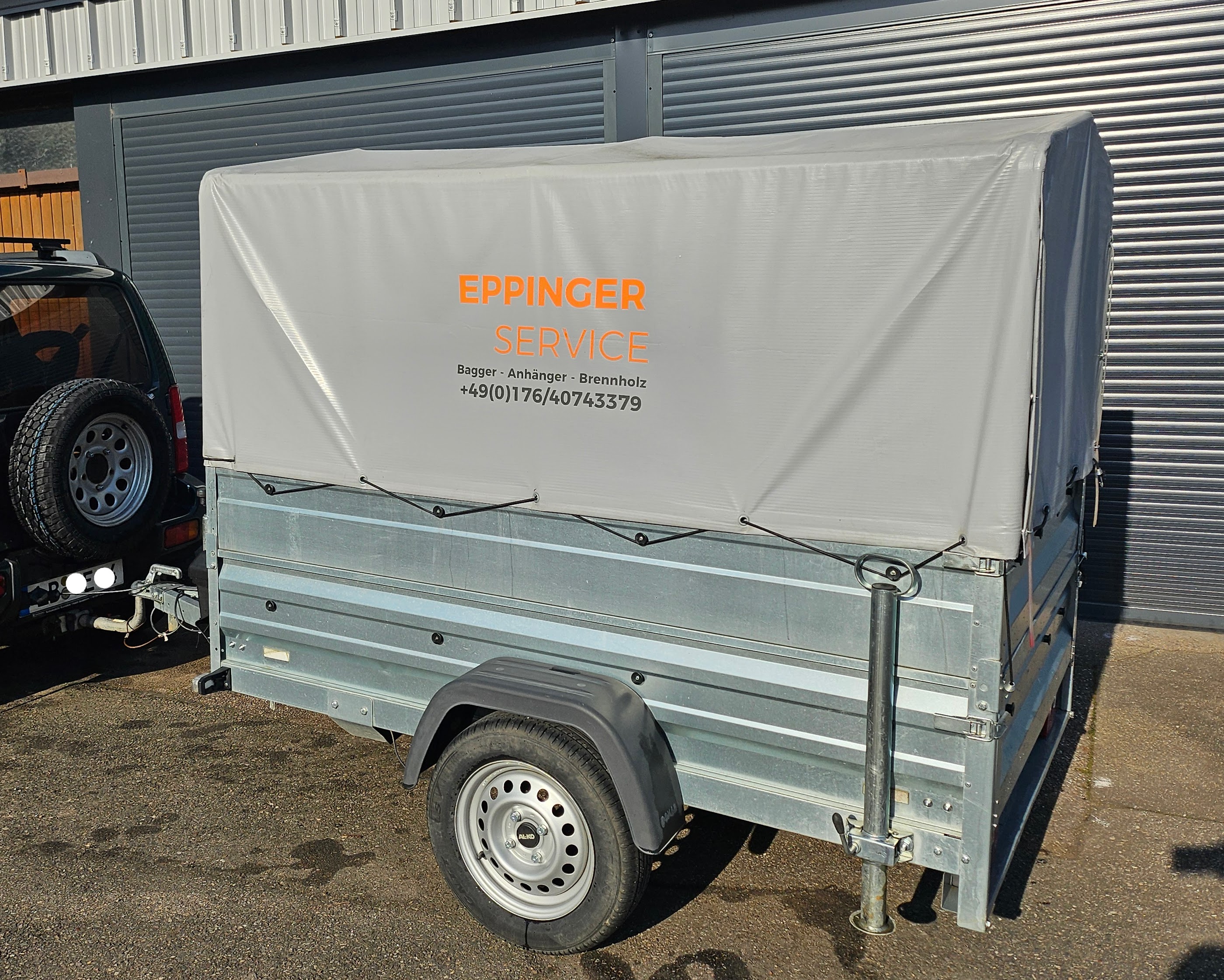 Hochplanen Anhänger 750kg