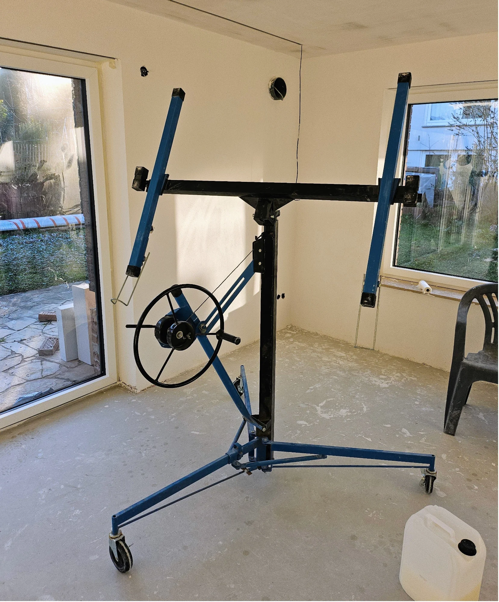 Plattenheber mieten 🛠️ Trockenbaulift Rigipslift Paneelheber 3,50m