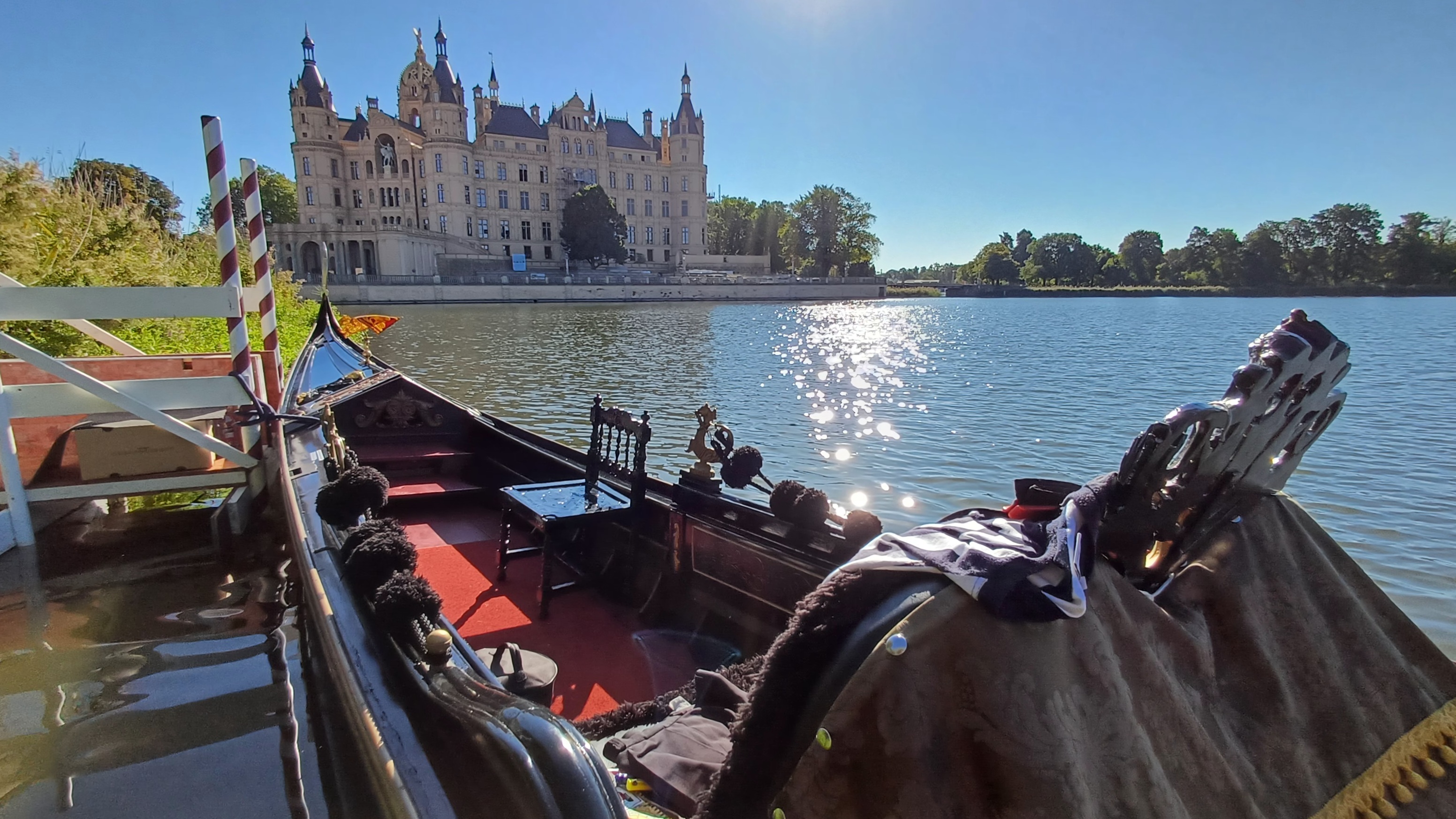 Original Venezianische Gondel mieten - Fahrbereit oder als Deko für Ihren Event (Bundesweit ab Stade) – 5