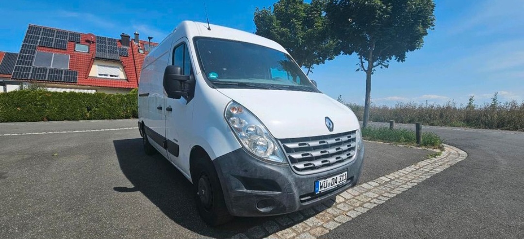 Transporter Renault Master L2H2 zu vermieten Würzburg/Nürnberg/ Ingolstadt
