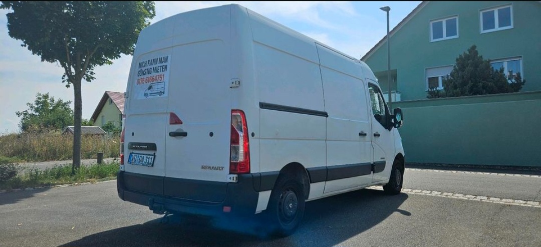 Transporter Renault Master L2H2 zu vermieten Würzburg/Nürnberg/ Ingolstadt – 2