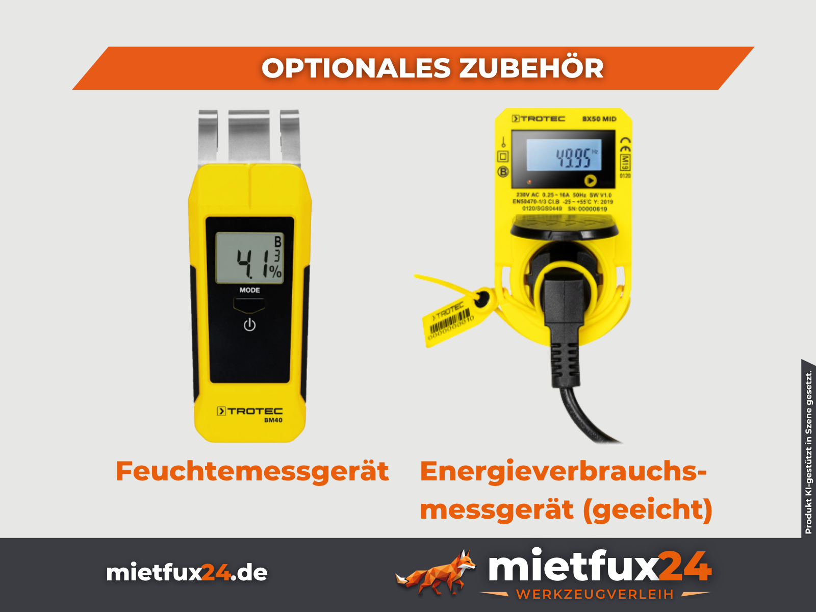 Profi Bautrockner TROTEC TTK 350 S (70L) + Heizer mieten in Heiligenhaus – 3
