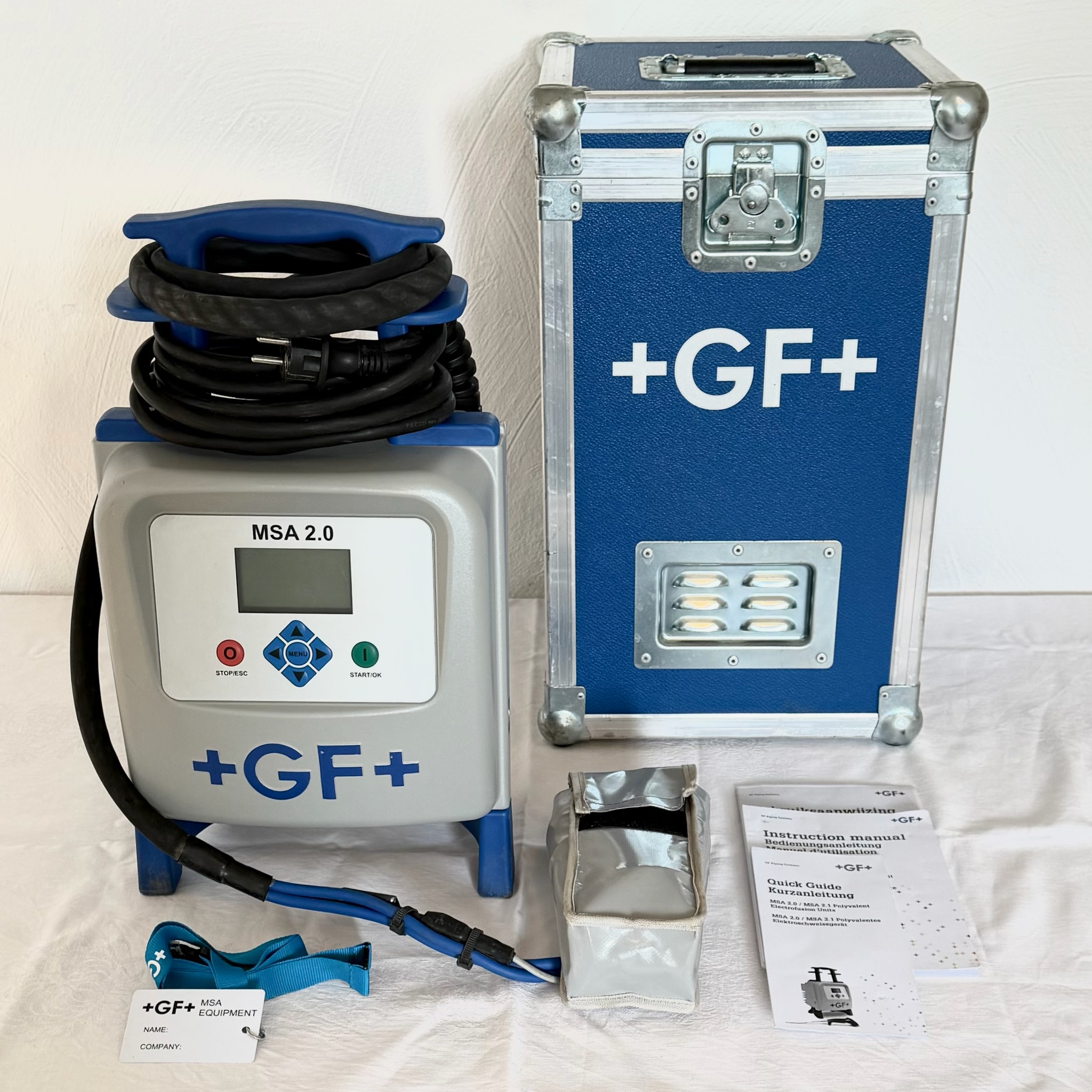 Georg Fischer GF MSA 2.0 – Profi-Elektrofusionsschweißgerät für PE-Rohre günstig mieten