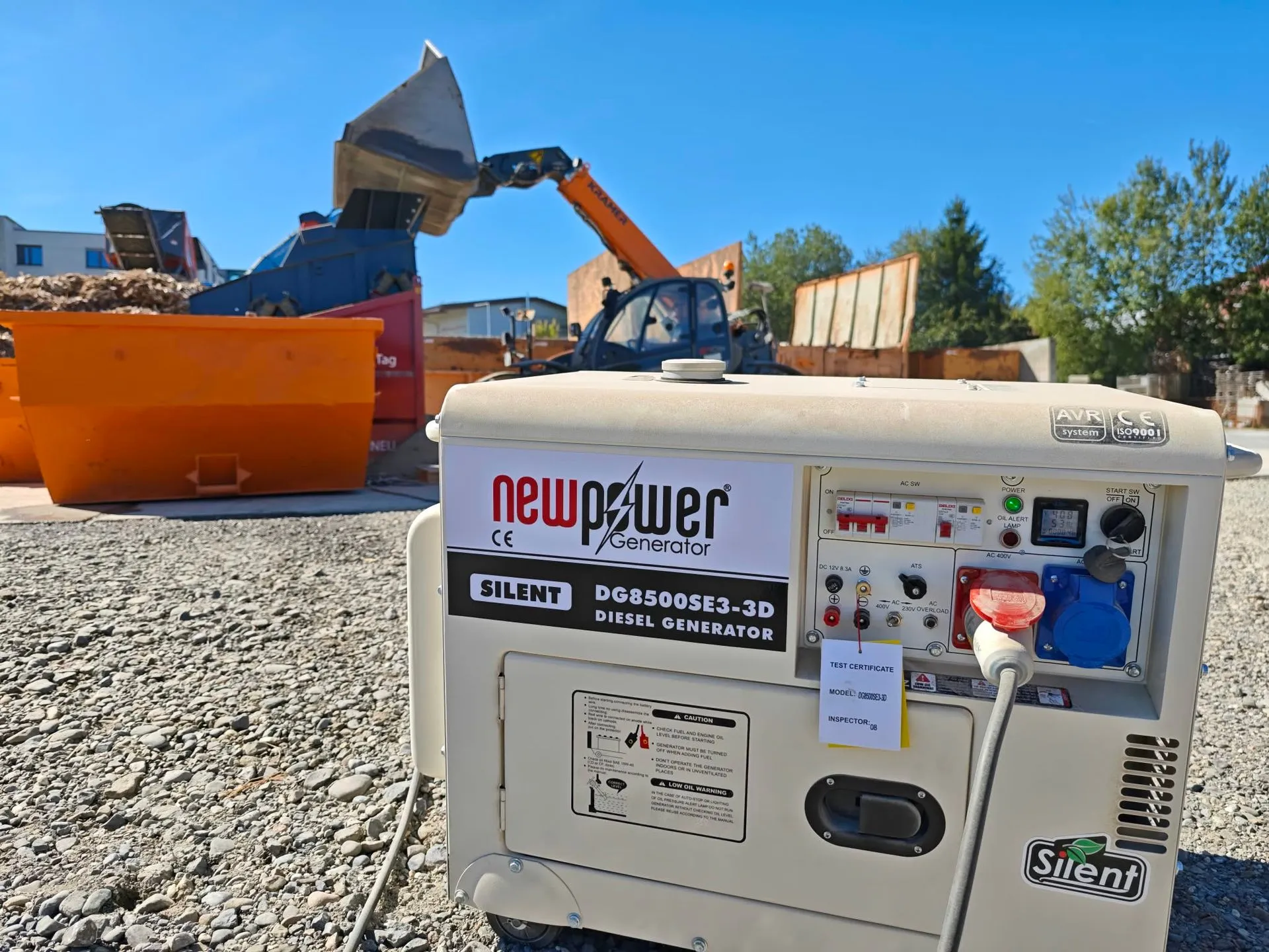 Stromerzeuger 6,5 kVA