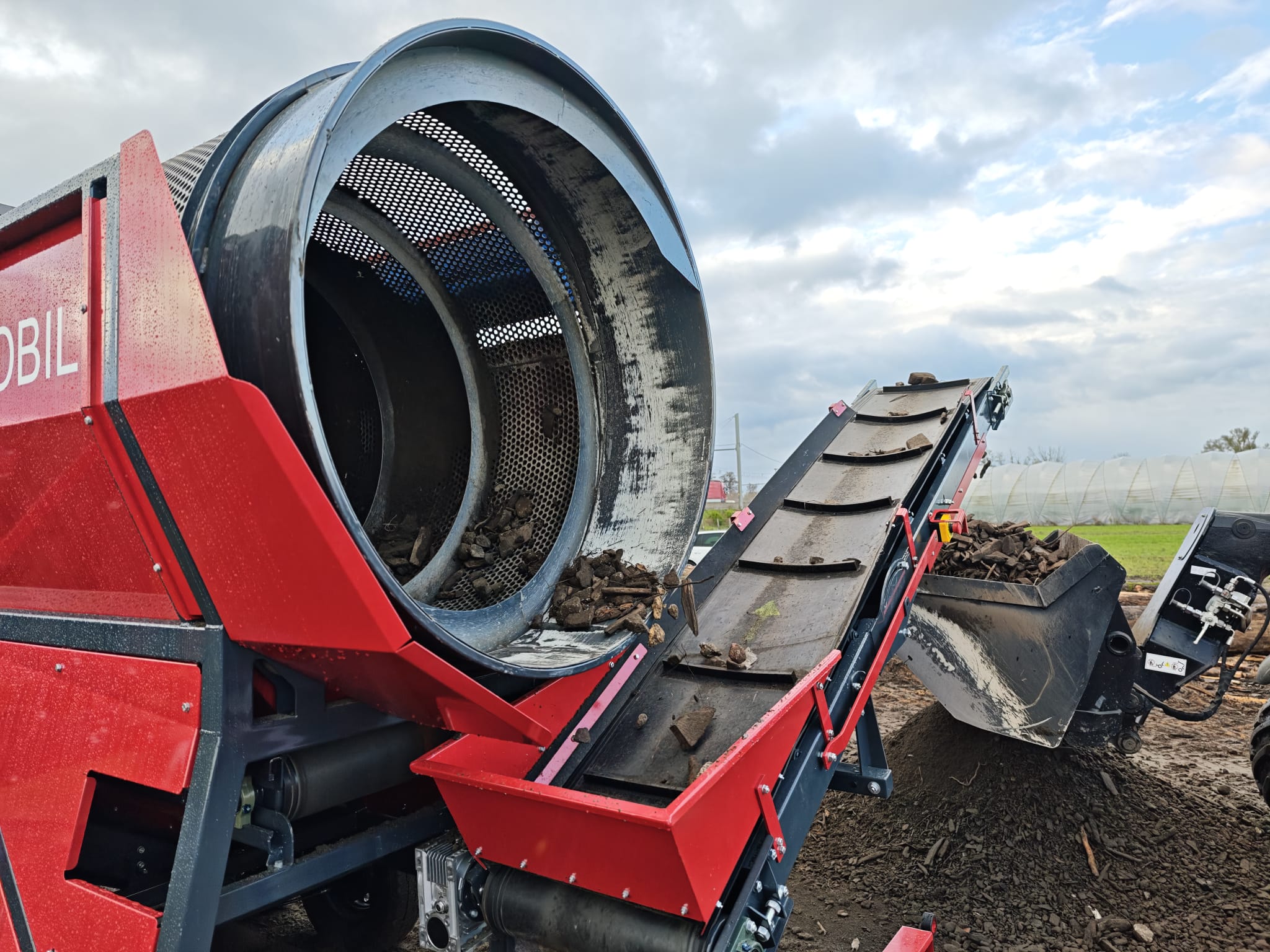 Radmobile Trommelsiebanlage easySCREEN 7000 F2 – 5