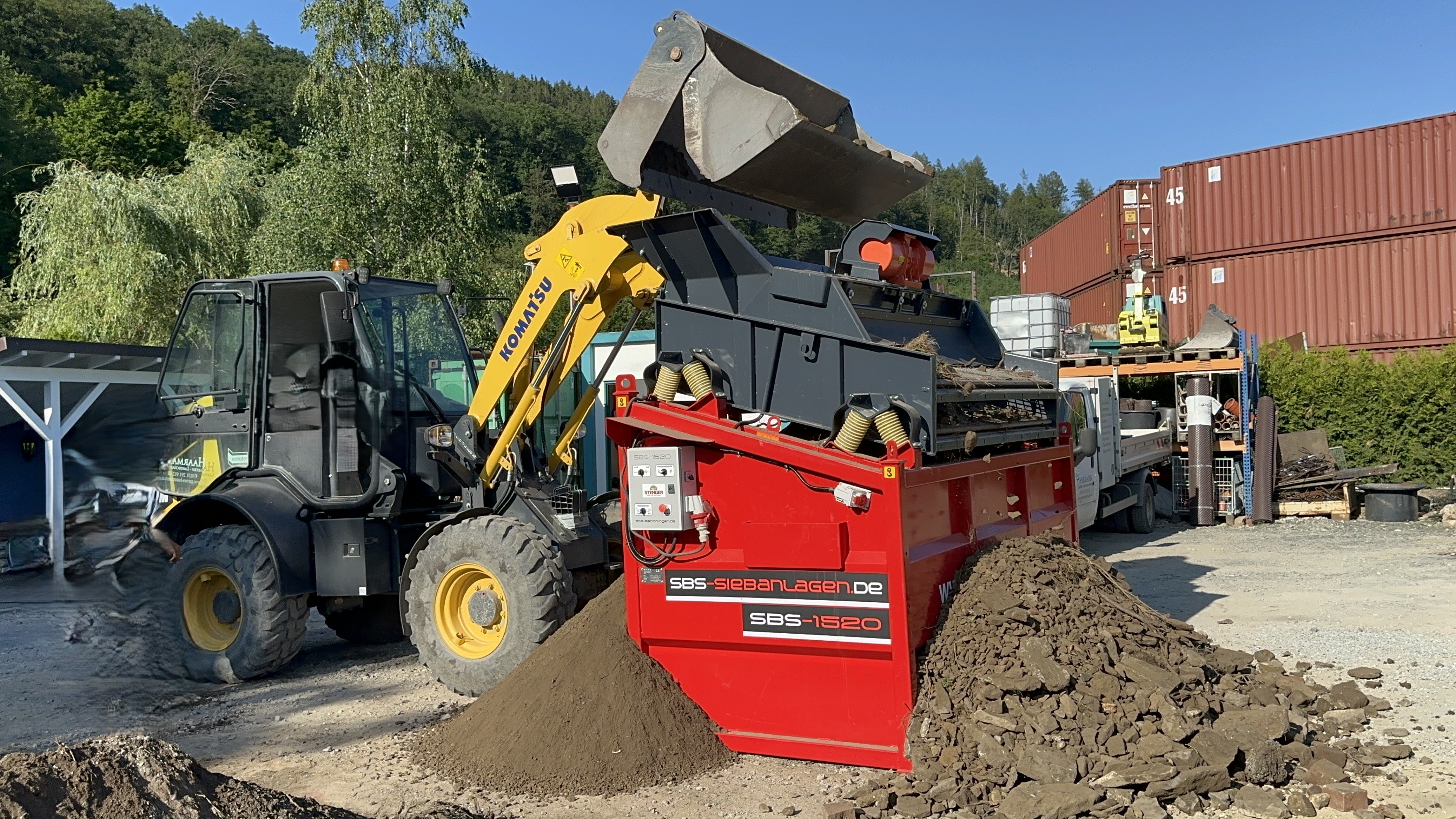 Siebanlage SBS 1520 F2 – 2