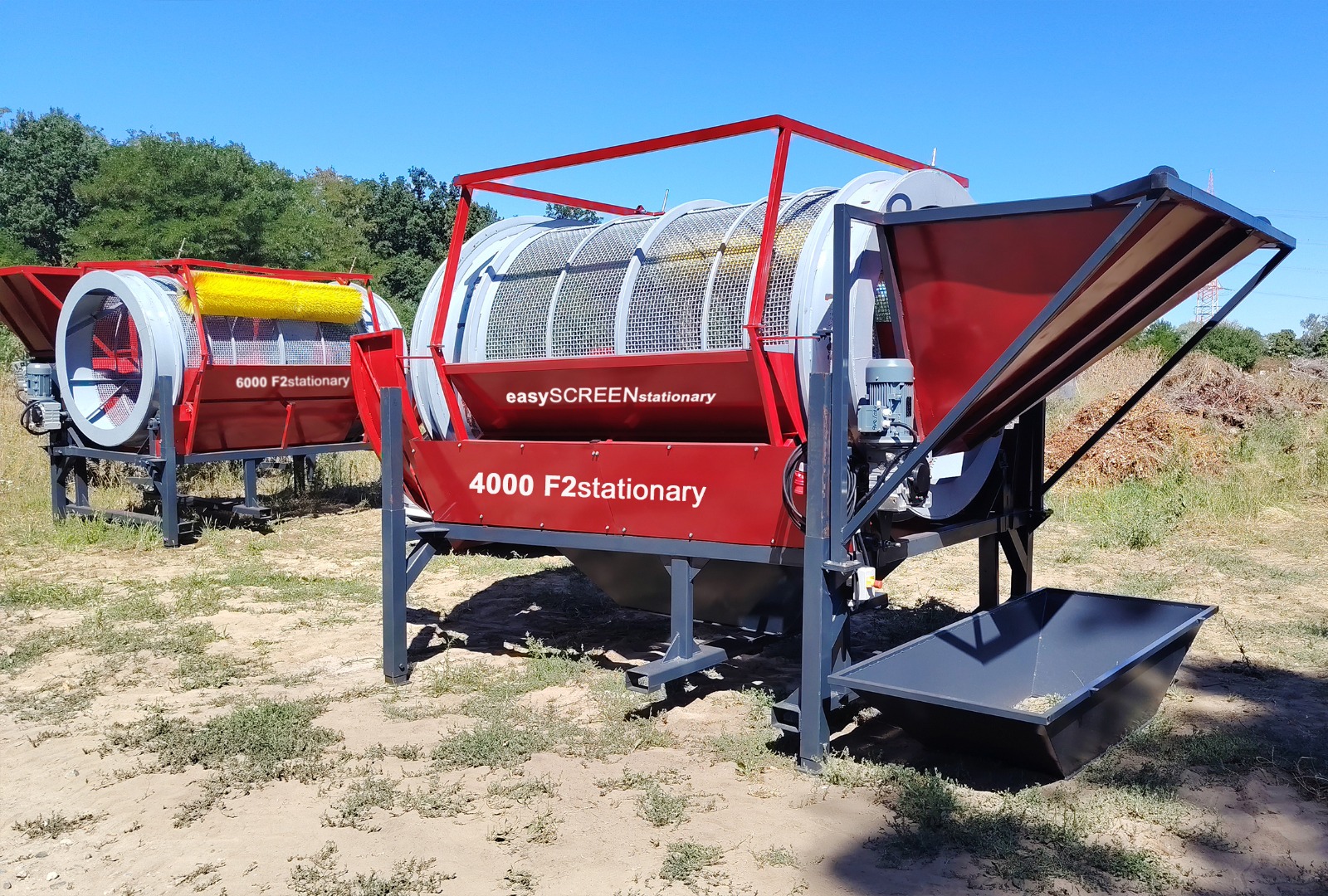 Trommelsiebanlage easySCREEN 4000 F2 – 4